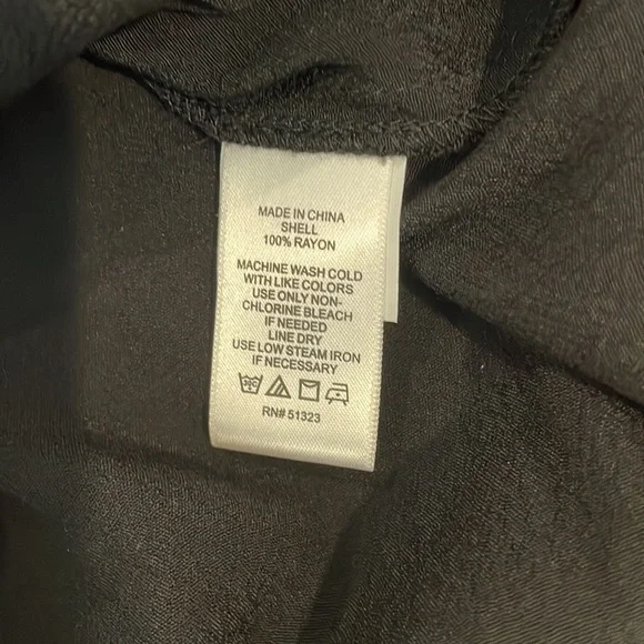 1 State Black Long Sleeve Dress - Picture 4 of 4